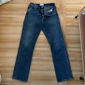 AGOLDE 90'S PINCH WAIST HIGH RISE STRAIGHT